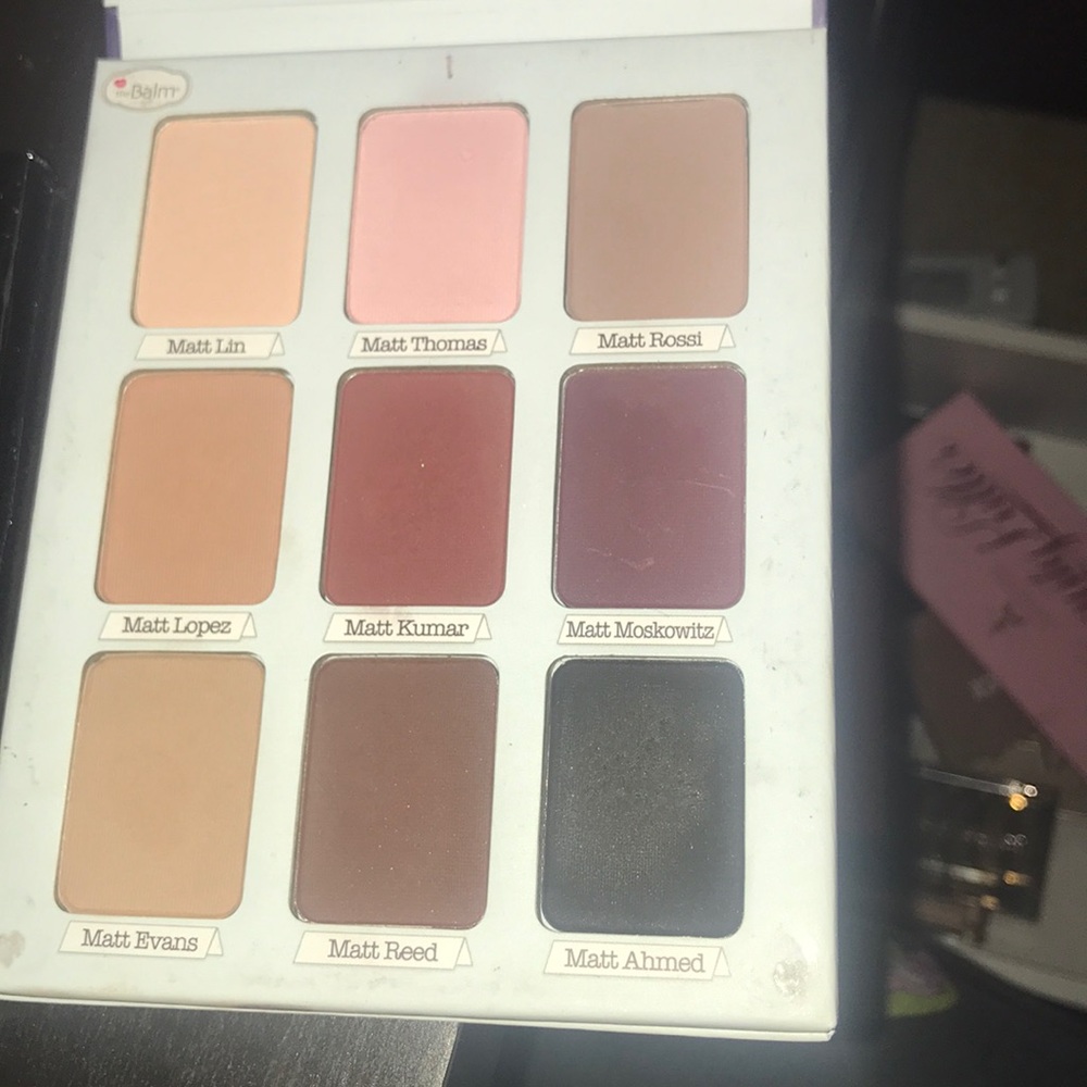 Meet Matt(e) trimony palette